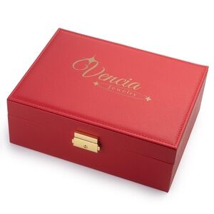 Jewelry Storage Box with Lock, Large Capacity Anti-oxidation